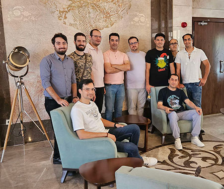 Colleagues working together at the office